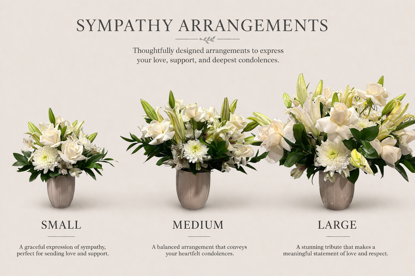 Large Sympathy Arrangement