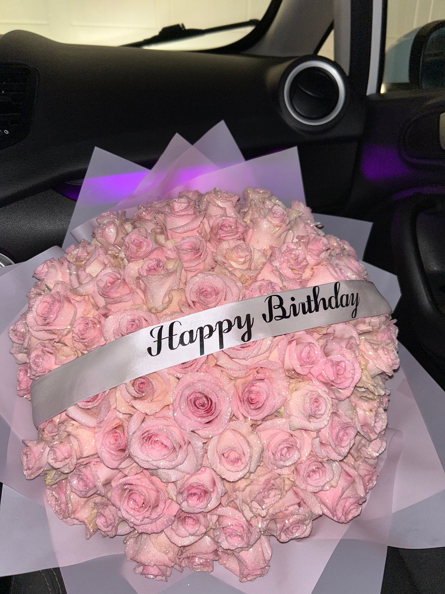 Signature Glitter Rose Bouquet