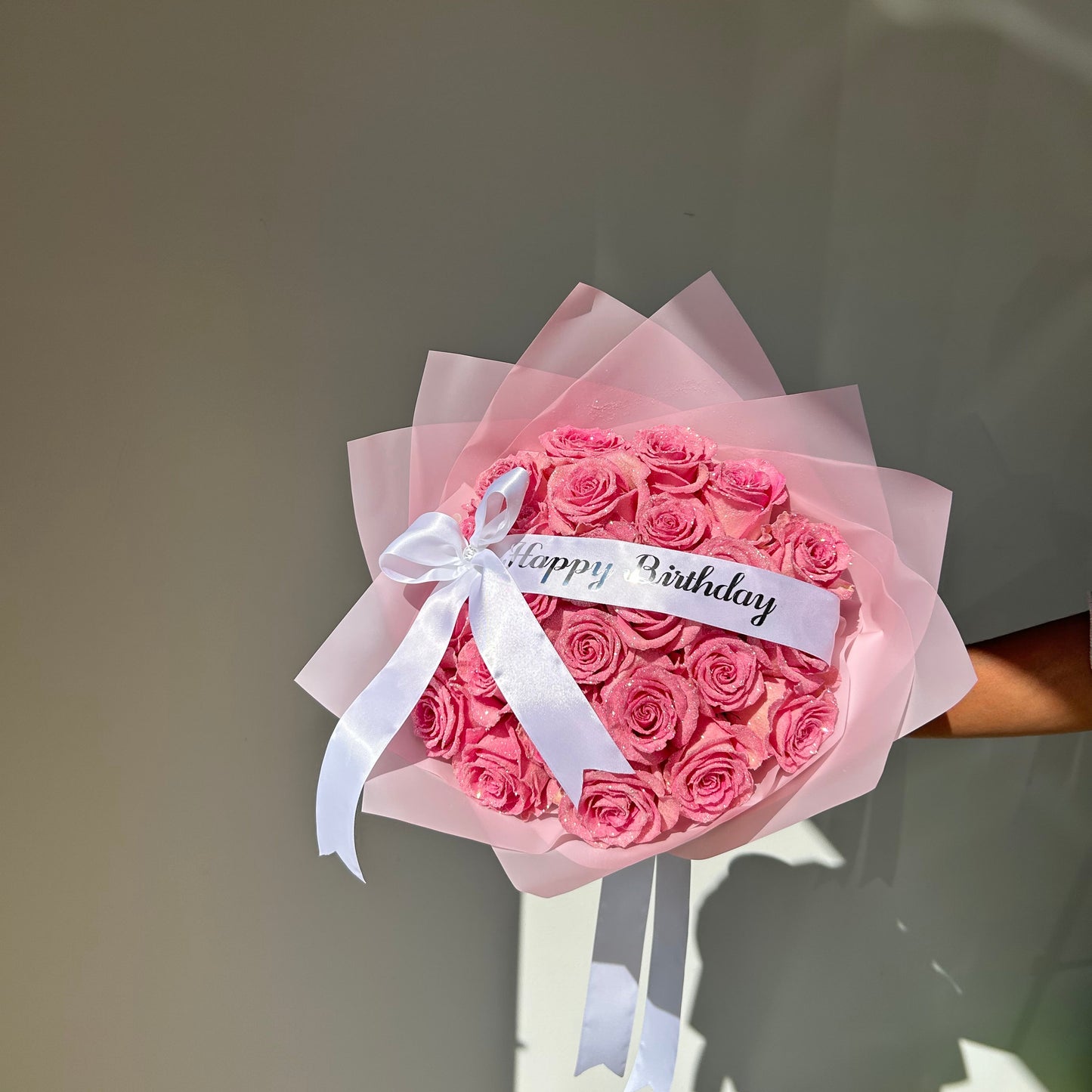 Signature Glitter Rose Bouquet