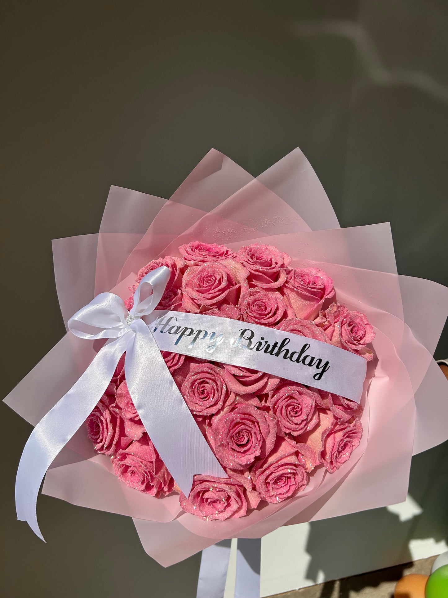 Signature Glitter Rose Bouquet