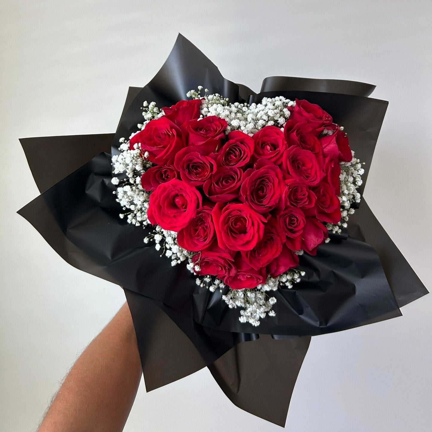 Lover's Lane - Rose Heart Bouquet